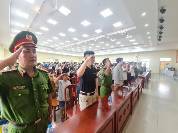 Quang cảnh tại buổi lễ