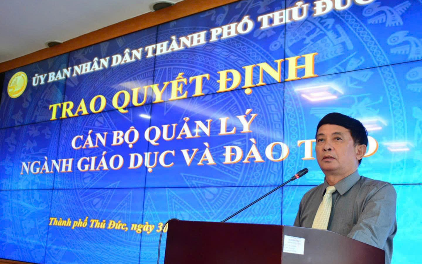 UBND TP Thủ Đức đã long trọng tổ chức lễ trao quyết định bổ nhiệm cho 19 cán bộ