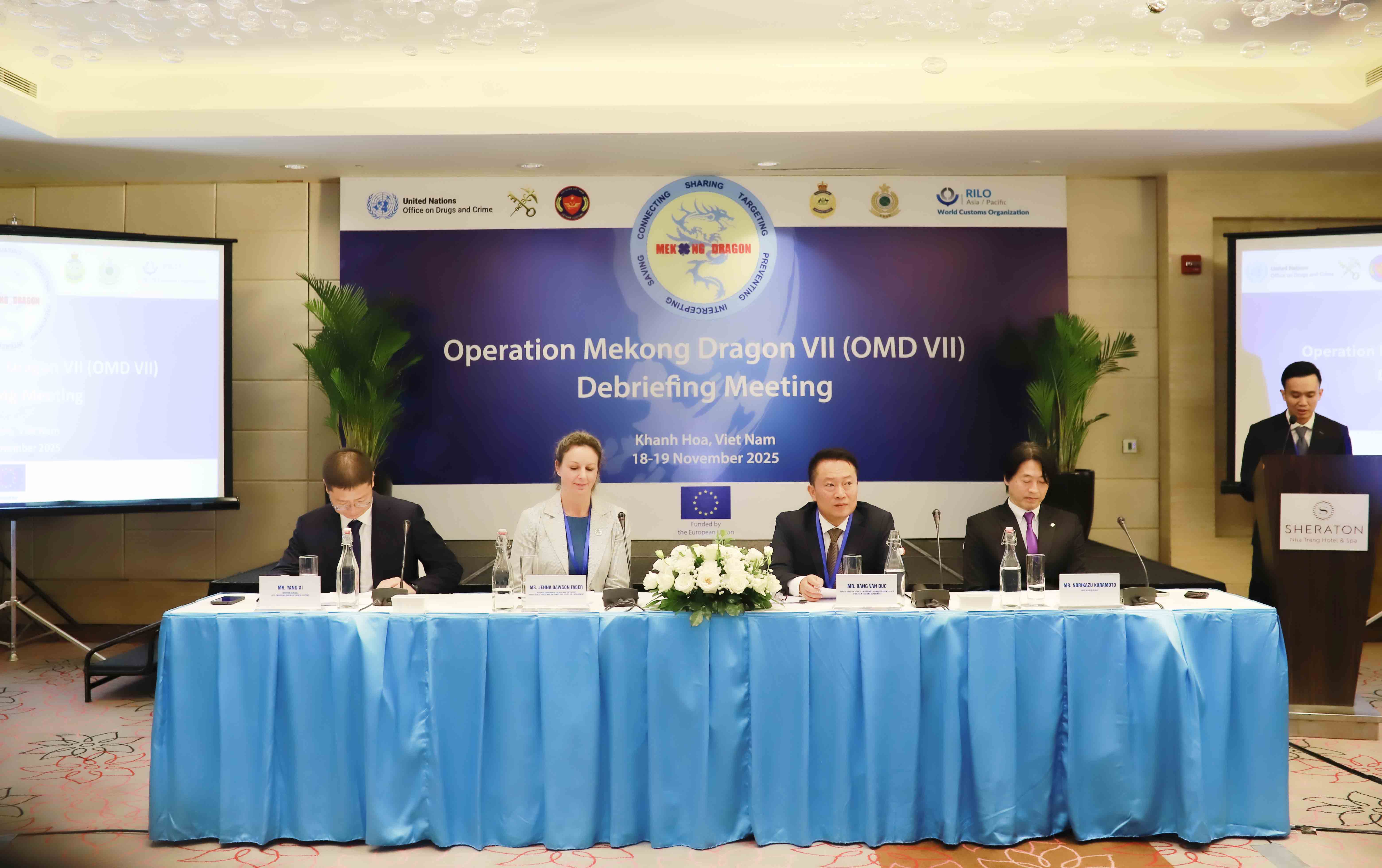 ông Đặng Văn Đức, Phó Chi cục trưởng Chi cục Điều tra chống buôn lậu, phát biểu nhấn mạnh. "Hải quan Việt Nam đánh giá cao và ghi nhận sự hỗ trợ tích cực của các đối tác trong chia sẻ thông tin.