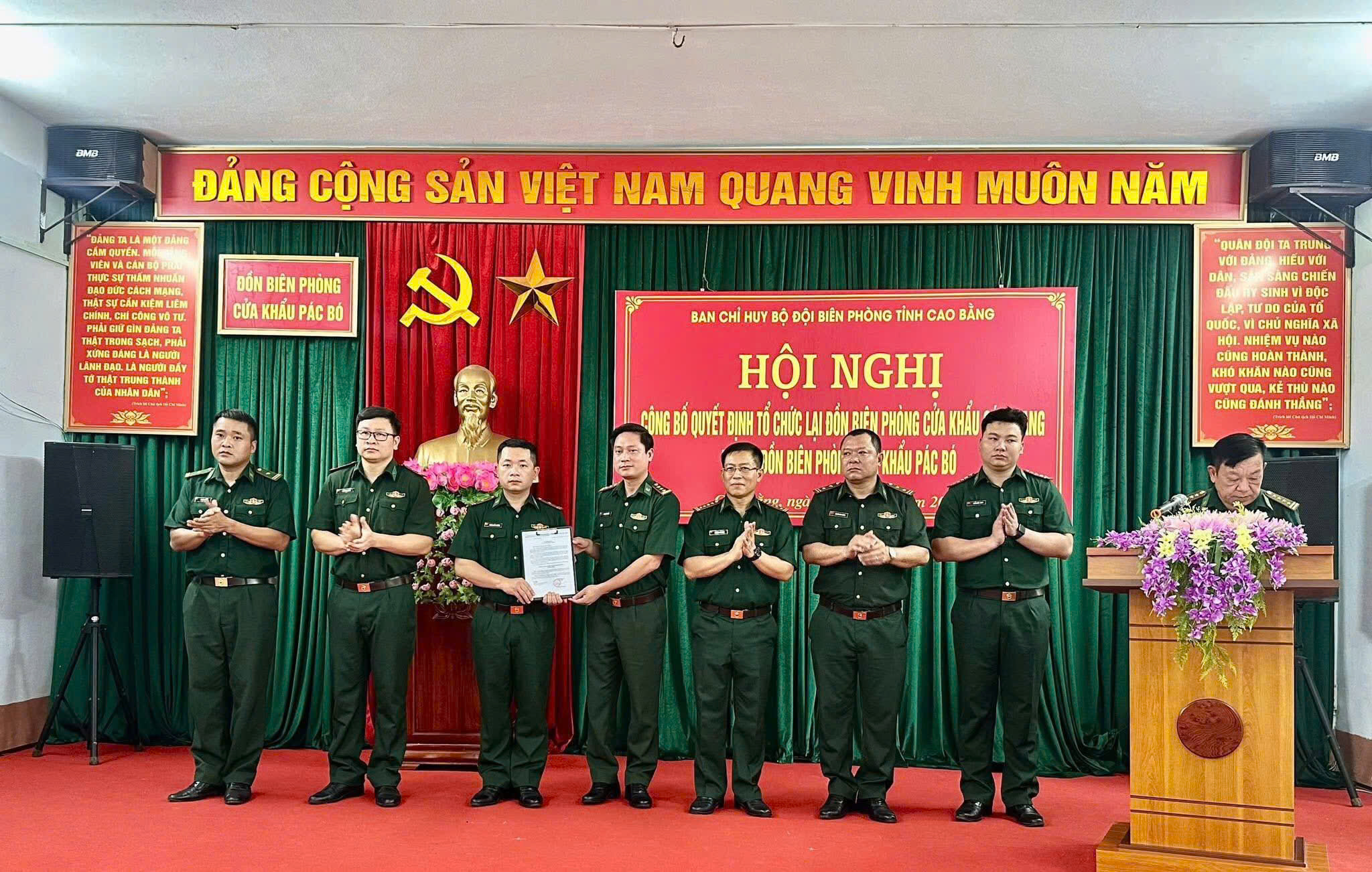 Đổi tên Đồn Biên phòng Cửa khẩu Sóc Giang thành Đồn Biên phòng Cửa khẩu Pác Bó có ý nghĩa chính trị, lịch sử sâu sắc.