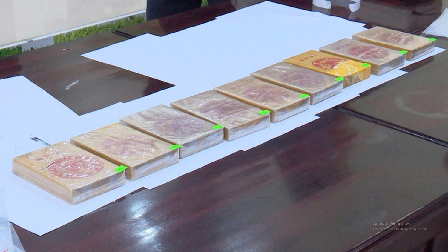 "Ảnh minh hoạ" Tang vật ma tuý bị thu giữ.