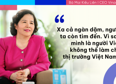 Cuối thập niên 90, Việt Nam là một trong những thị trường hấp dẫn với các doanh nghiệp có vốn đầu tư nước ngoài (FDI) và việc liên doanh với đối tác ngoại trở thành xu hướng. Trong hầu hết các thương vụ, khối FDI thường nắm giữ 70% cổ phần, chiếm quyền điều hành chi phối. Với suy nghĩ Vinamilk có đầy đủ nguồn lực và am hiểu thị trường trong nước để có thể tự đi trên đôi chân của mình, bà Liên cùng các đồng sự quyết định không liên doanh, giữ thương hiệu Việt. Sau nhiều năm nhìn lại, bà vẫn cho rằng: “Có Vinamilk ngày nay là nhờ quyết định đó”.