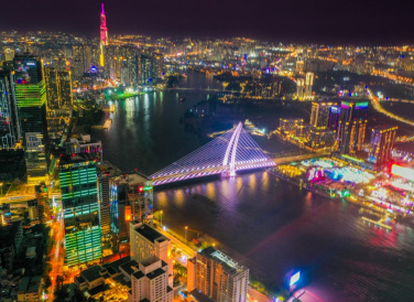Cầu Ba Son từ trên cao
