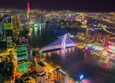 Cầu Ba Son từ trên cao