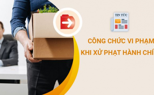 Các trường hợp công chức vi phạm khi xử phạt hành chính sẽ bị kỷ luật buộc thôi việc