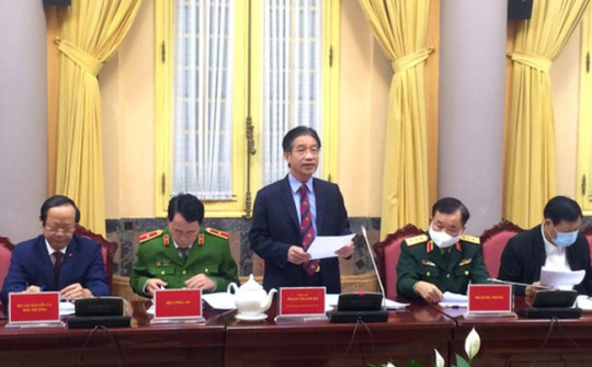 Công bố Lệnh của Chủ tịch nước về 7 luật vừa được Quốc hội thông qua