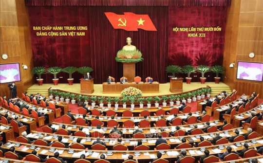 Bế mạc Hội nghị TƯ 14: Nhất trí cao nhân sự tham gia Bộ Chính trị, Ban Bí thư khóa XIII