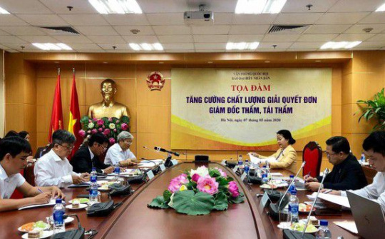 Tăng cường chất lượng giải quyết đơn giám đốc thẩm, tái thẩm