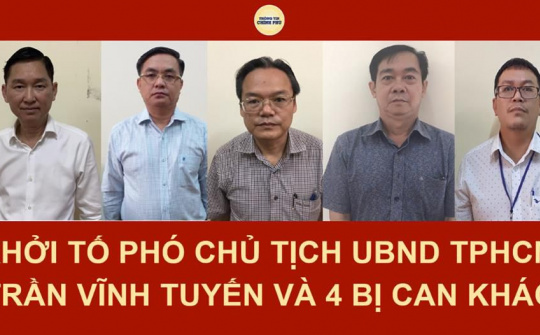 Khởi tố Phó Chủ tịch UBND TP.HCM Trần Vĩnh Tuyến