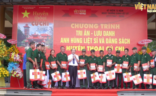 Tri ân lưu danh Anh hùng Liệt sĩ và Dâng sách Huyền thoại Củ Chi