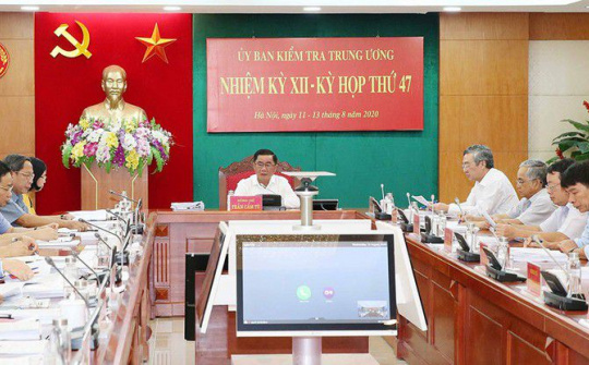 Ủy ban Kiểm tra Trung ương thi hành kỷ luật một số tổ chức đảng, đảng viên
