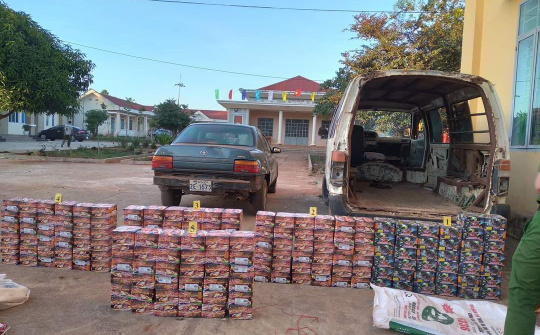 Gia Lai: Phát hiện, bắt giữ 329kg pháo nổ trái phép