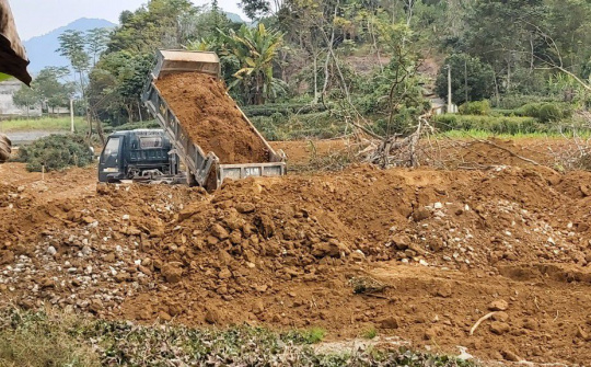 Thái Nguyên: Cần xử lý nghiêm doanh nghiệp lấy đất của dân để thi công dự án và đổ thải trái phép lên đất nông nghiệp