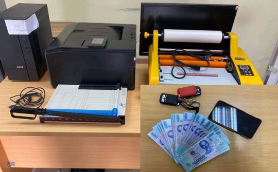 Hà Nội: Hai đối tượng lưu hành tiền giả sa lưới pháp luật