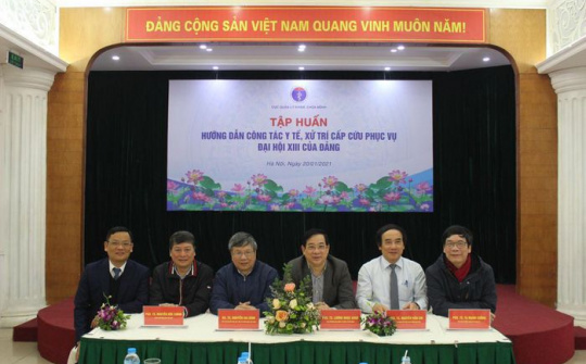 Công tác y tế đã sẵn sàng phục vụ Đại hội XIII của Đảng