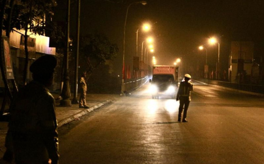 Công an thành phố Lào Cai ra quân đảm bảo an ninh trật tự Tết Nguyên Đán Tân Sửu 2021