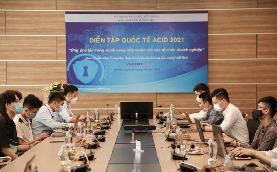 Việt Nam lần thứ 5 diễn tập quốc tế ứng cứu sự cố an toàn mạng
