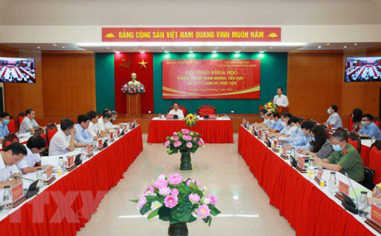 Gắn chống tham nhũng và tiêu cực với chống lãng phí