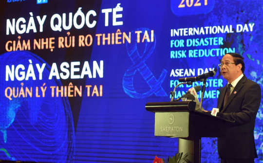 Phòng, chống thiên tai luôn là nhiệm vụ hàng đầu, thường xuyên, liên tục