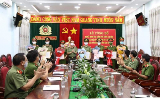Gia Lai:  Tăng cường  cán bộ, chiến sỹ của Bộ công an về các xã biên giới 