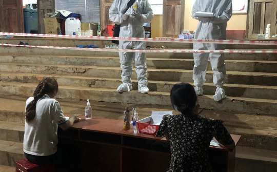 Theo chân Tổ truy vết Covid của Công an thành phố Gia Nghĩa