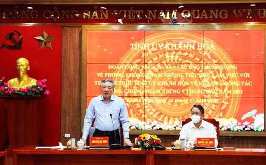 Khánh Hòa: Tập trung xử lý các vụ việc Trung ương giao