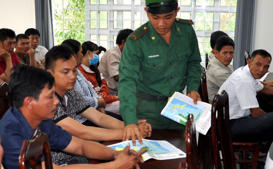 Phú Yên: Tăng cường phổ biến, giáo dục pháp luật cho cán bộ, nhân dân vùng biên giới, hải đảo