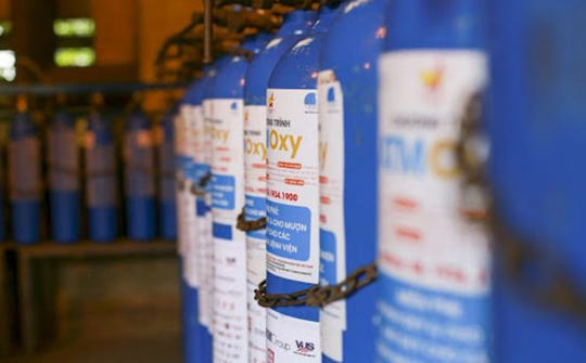 Bảo đảm nguồn oxy phục vụ điều trị bệnh nhân COVID-19