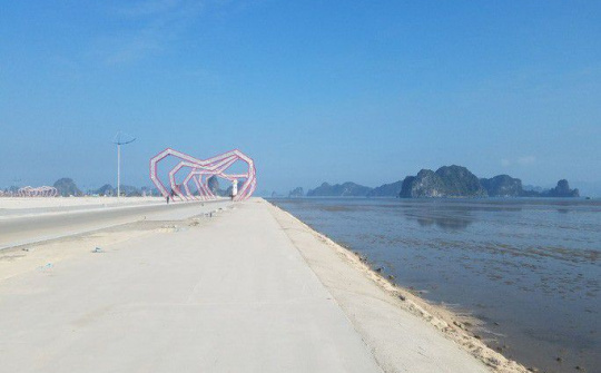 Quảng Ninh: Xử phạt Công ty CP ĐTXD đô thị Phương Đông 100 triệu đồng vì đổ đất trái phép ra vịnh Bái Tử Long