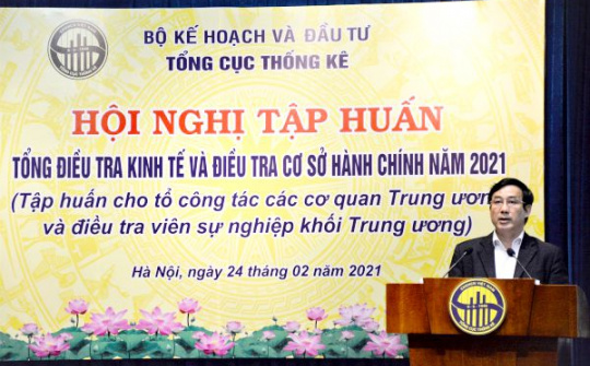 Chuẩn bị triển khai Tổng điều tra kinh tế và điều tra cơ sở hành chính năm 2021