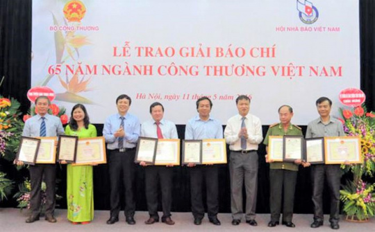 Bộ Công Thương: Phát động "Giải Báo chí 70 năm ngành Công Thương" (14/5/1951 - 14/5/2021)