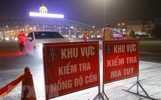 Gần 1.900 lái xe vi phạm nồng độ cồn, ma túy bị CSGT phát hiện và xử lý