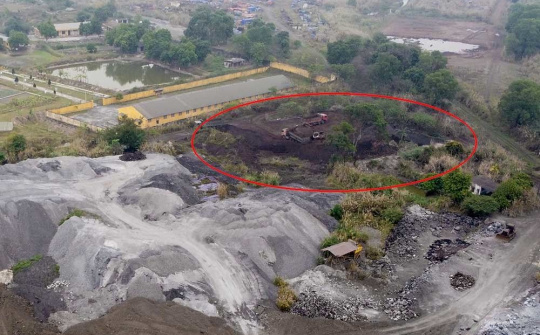 “Bất ngờ” với núi thải nguy hại giữa thành phố Thái Nguyên?