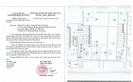 Buôn Ma Thuột (Đắk Lắk): Chính quyền cảnh báo người dân khi mua đất chưa rõ pháp lý