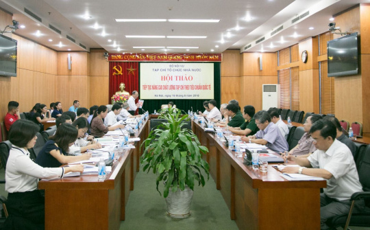 Thực hiện hiệu quả công tác thông tin, tuyên truyền đường lối, chủ trương của Đảng và chính sách, pháp luật của Nhà nước trên các tạp chí khoa học