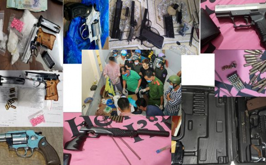 Tội phạm sử dụng vũ khí vẫn... nóng