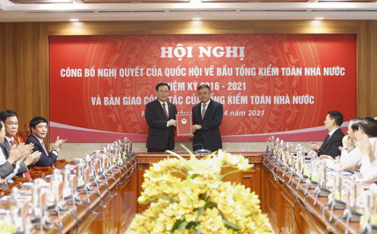 Hội nghị Công bố Nghị quyết của Quốc hội về bầu Tổng Kiểm toán Nhà nước