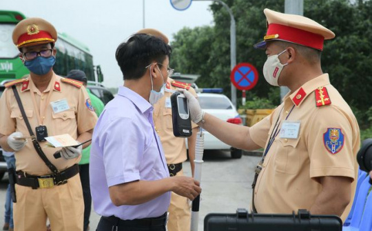 Xử lý nghiêm vi phạm về nồng độ cồn