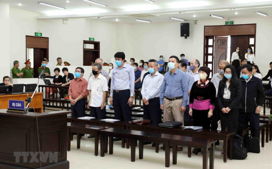 Xét xử 19 bị cáo vụ án sai phạm xảy ra tại Gang thép Thái nguyên gây thất thoát 830 tỷ đồng