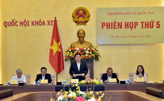 Tổ chức Phiên họp thứ 5 Hội đồng Bầu cử Quốc gia