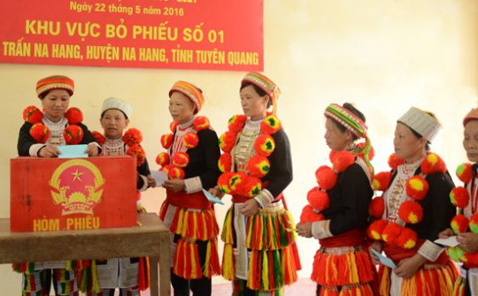 Tham gia bầu cử là thể hiện ý chí, nguyện vọng, quyền làm chủ của nhân dân