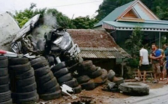 Thanh Hóa: Tiếp tục xảy ra TNGT sau khi công trình  xử lý điểm đen vừa mới được bàn giao đưa vào sử dụng