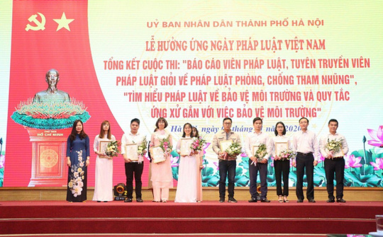 Hà Nội: Tích cực đổi mới các cuộc thi tìm hiểu pháp luật