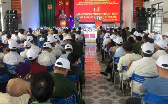 Phong trào toàn dân bảo vệ an ninh Tổ quốc ở địa bàn cơ sở