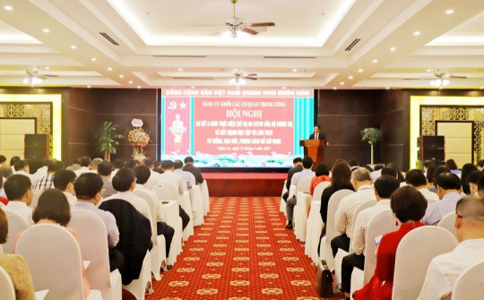 Đảng bộ Khối các cơ quan Trung ương tổ chức Sơ kết 5 năm thực hiện Chỉ thị 05-CT/TW