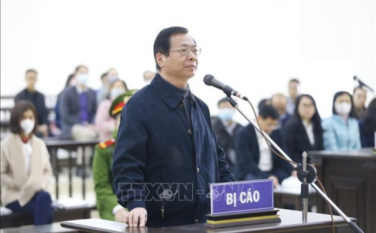 Ngày 22/4, mở lại phiên tòa xét xử bị cáo Vũ Huy Hoàng và đồng phạm