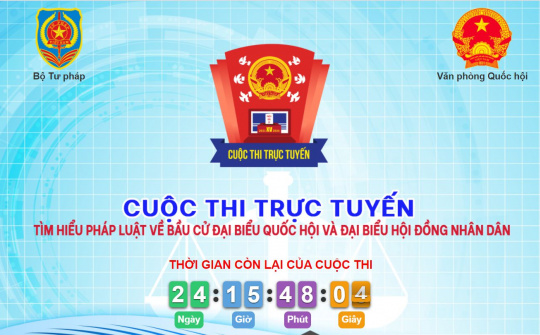 “Tìm hiểu pháp luật về bầu cử đại biểu Quốc hội, Hội đồng nhân dân" thu hút hơn 60.000 lượt tham dự