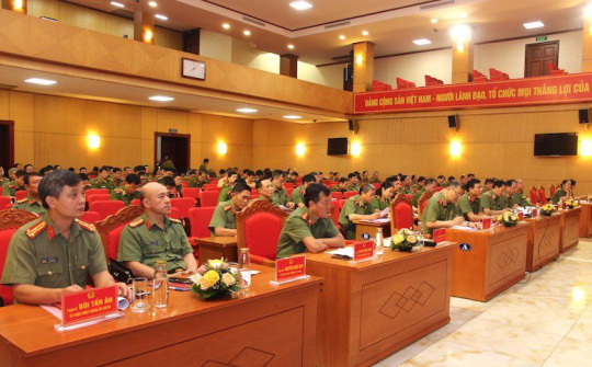 Hội nghị trực tuyến Giao ban công tác kiểm tra, giám sát, thi hành kỷ luật Đảng trong CAND Quý I/2021