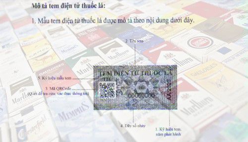 Từ ngày 15/5: Thuốc lá và rượu nhập khẩu phải dán tem điện tử