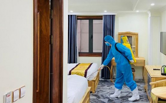 Đảm bảo các cơ sở lưu trú du lịch phải tuân thủ các biện pháp phòng, chống dịch